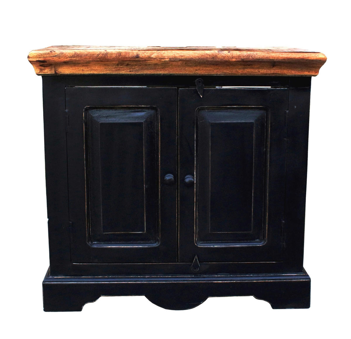 UNTERSCHRANK 66/60/41 cm   - Schwarz/Honig, Design, Holz/Holzwerkstoff (66/60/41cm) - MID.YOU