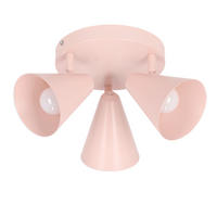 DECKENSTRAHLER 34/34/16 cm   - Pink, Trend, Metall (34/34/16cm)