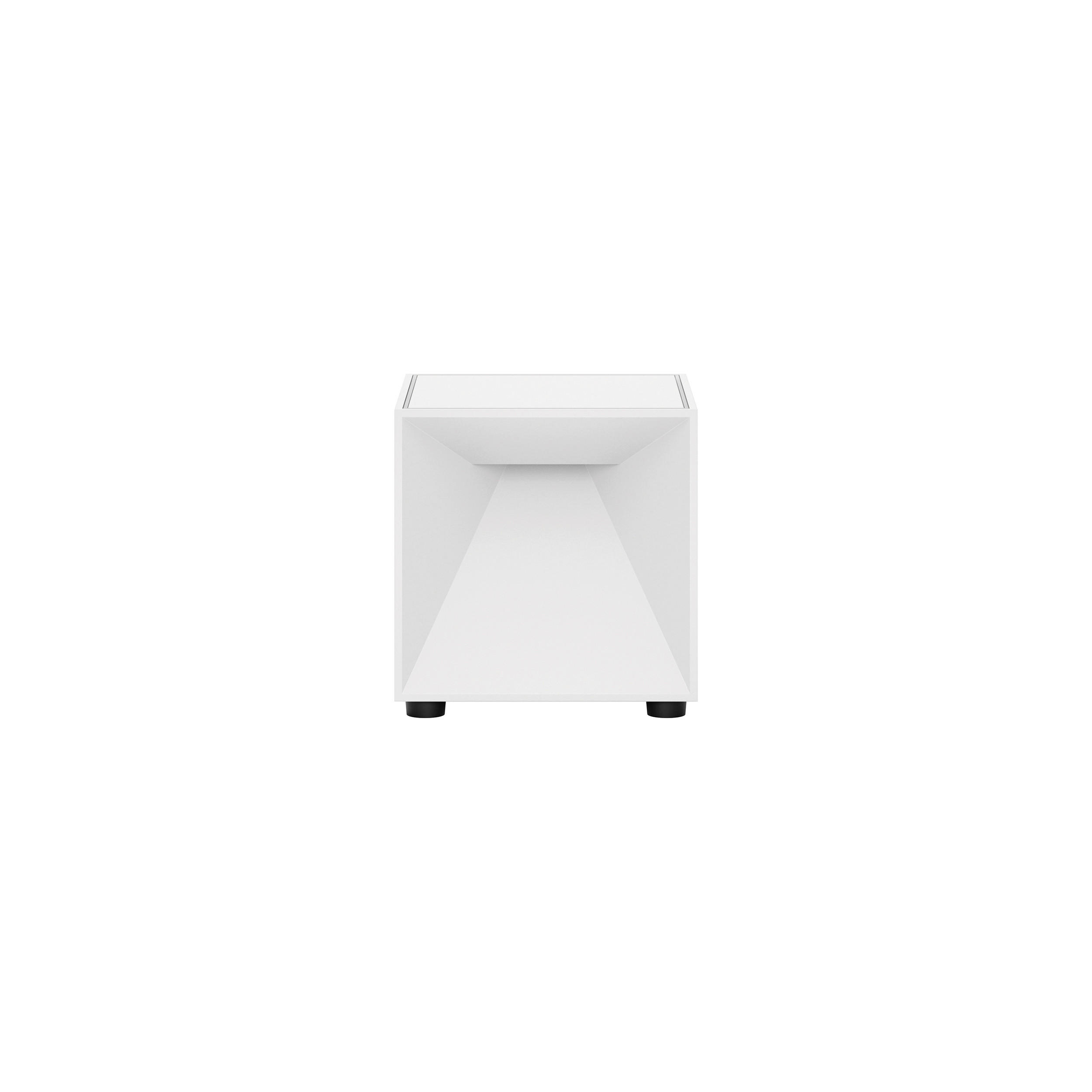 Sigor Akku-Tischleuchte Nutalis Weiß 8x8x8 cm