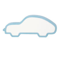 KINDERTISCHLEUCHTE Car  - Blau, Basics, Holzwerkstoff/Kunststoff (35/3.5/14cm)