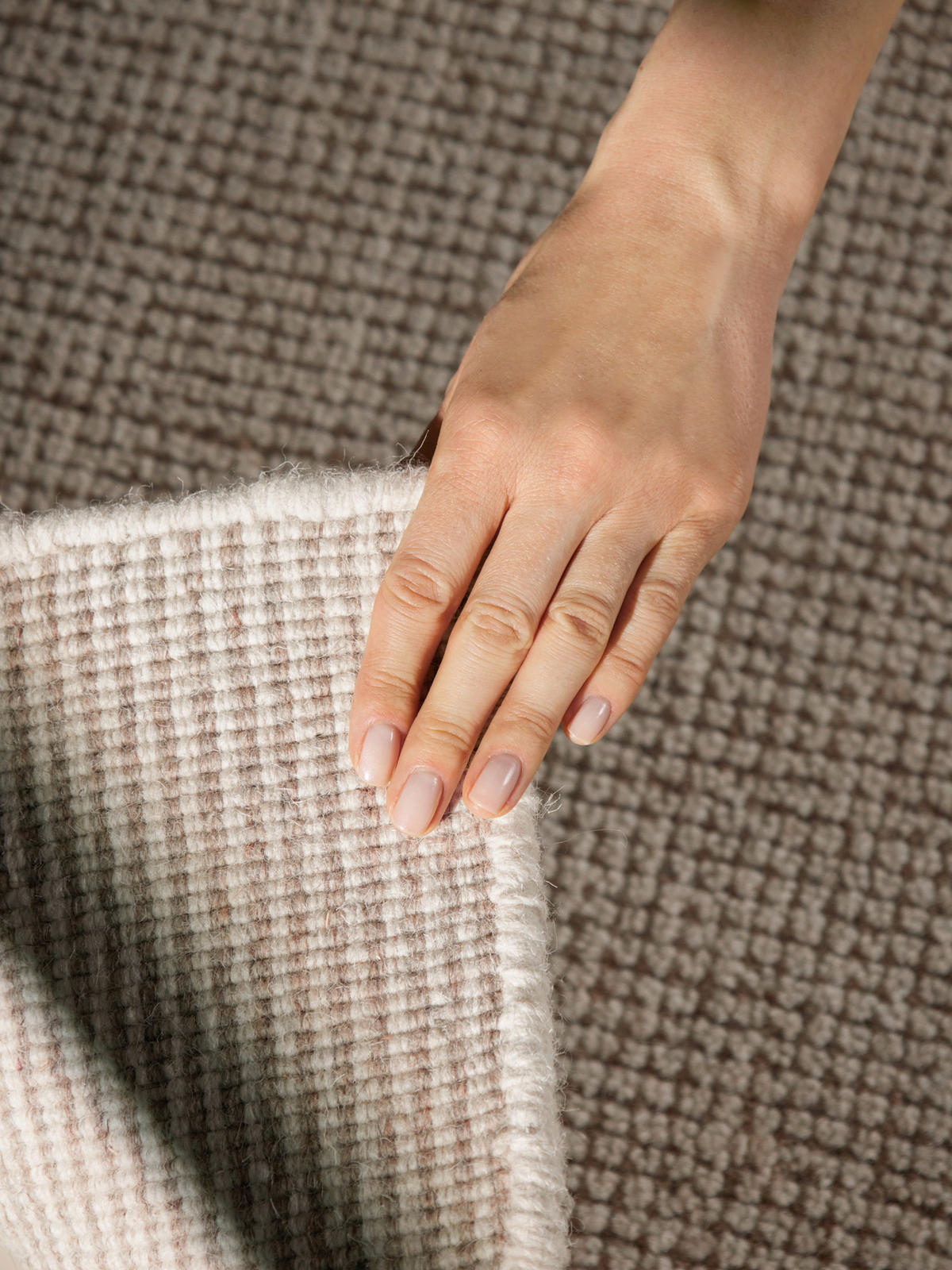 WOLLTEPPICH 120/170 cm Greenwich Creme rechteckig  - Creme, Basics, Textil (120/170cm) - Ted Baker