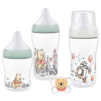 FLÄSCHCHENSET Perfect Match Disney Winnie 4-teilig  - Multicolor, Basics, Kunststoff (7,2/21,3/19,4cm) - NUK