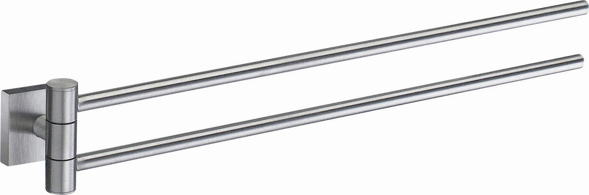 HANDTUCHSTANGE 44/5/2 cm  - Chromfarben, Basics, Metall (44/5/2cm)