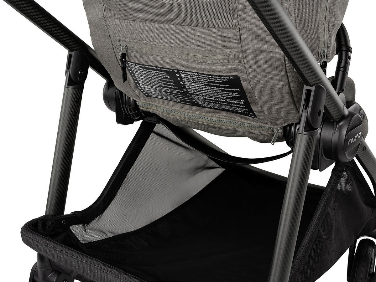 KINDERWAGEN Swiv  - Schwarz/Grau, Basics, Textil/Metall (94/54/103cm) - Nuna
