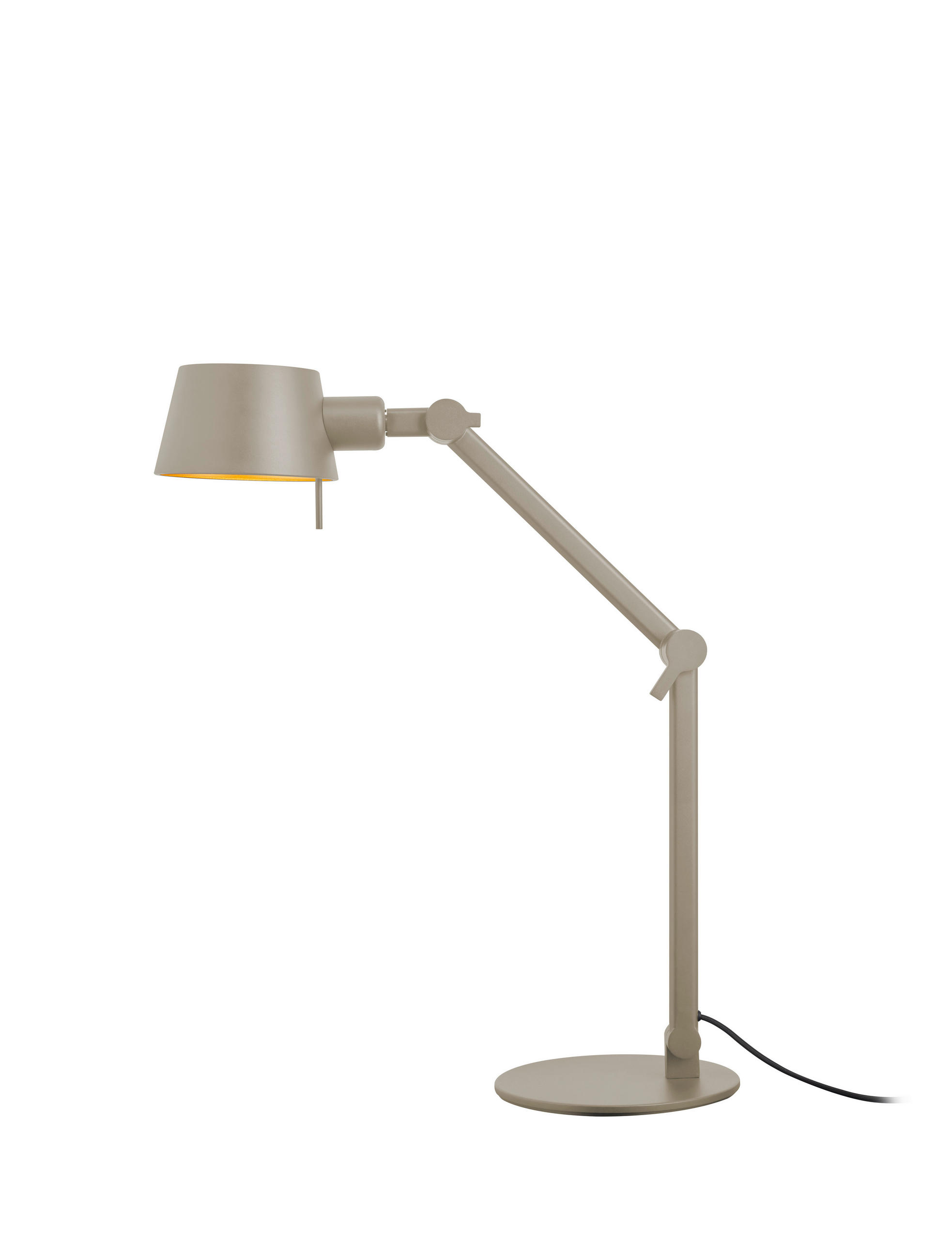 TISCHLEUCHTE - Sandfarben, Basics, Metall (39-93cm) - Hell