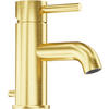 WASCHTISCHARMATUR 100 1000 BG  - Goldfarben, MODERN, Metall (4,5/15/15,1cm)