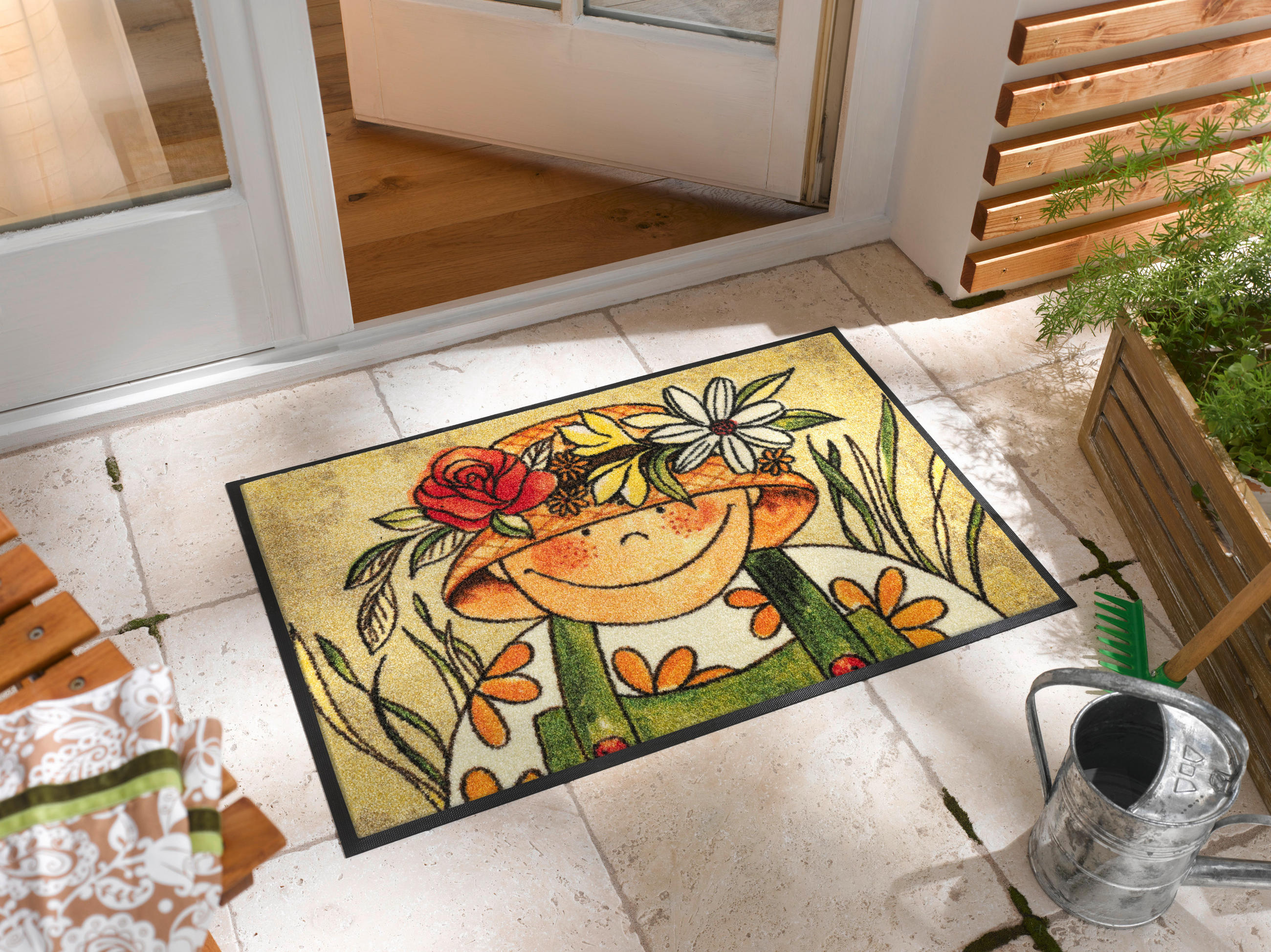 ROHOŽKA, 50/75 cm, viacfarebná - viacfarebná, Konventionell, textil/plast (50/75cm) - Esposa