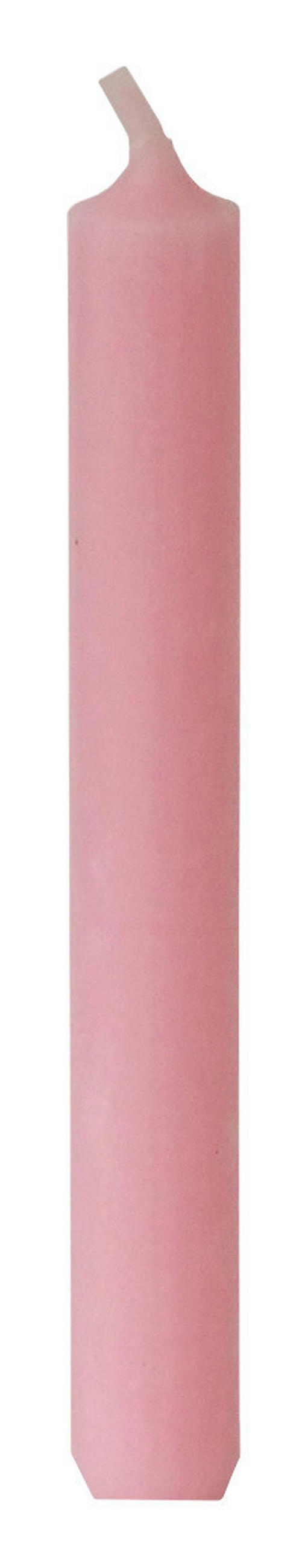  STABKERZE 18 cm  - Rosa, Basics (18cm) - Steinhart