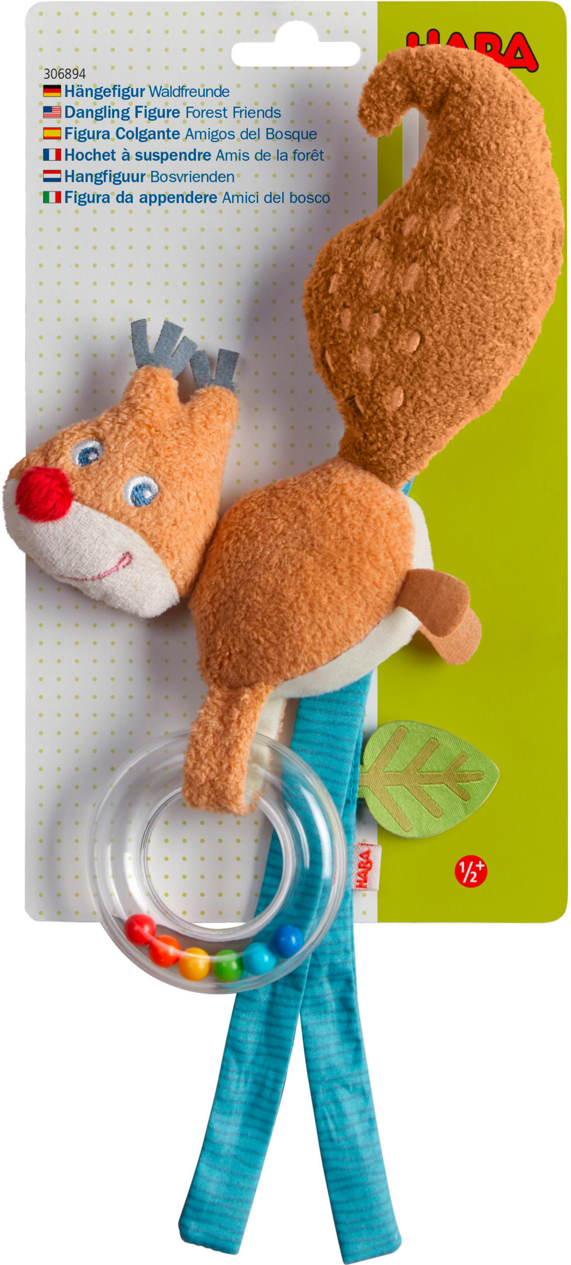 RASSEL Entdeckerspielzeug  - Multicolor, Basics, Kunststoff/Textil (23/12/3cm) - Haba