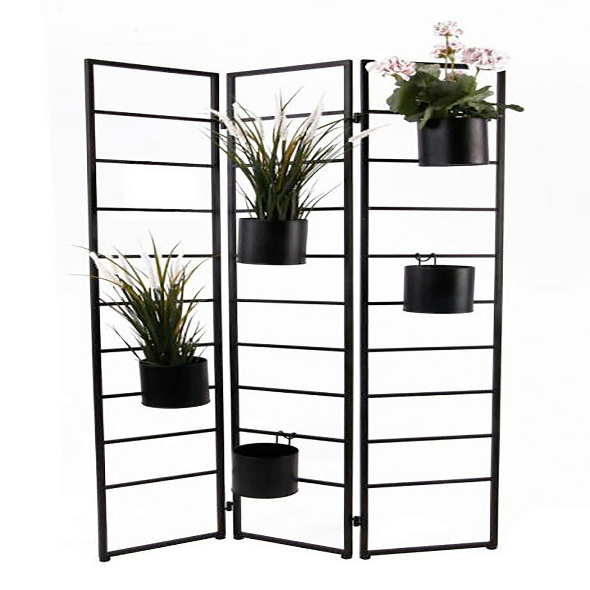 KVETINÁČ kov,  - čierna, Lifestyle, kov (86/150cm)