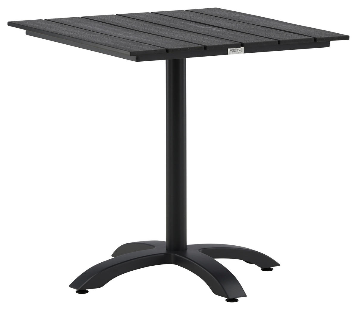 BALKONGBORD metall, plast  - svart, Klassisk, metall/plast (70/74/70cm) - Gardenson