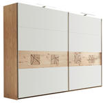 SCHWEBETÜRENSCHRANK  in Eichefarben, Sandfarben  - Sandfarben/Eichefarben, Design, Holz/Holzwerkstoff (270,5/230,4/68cm) - Dieter Knoll