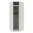 ECKSCHRANKKORPUS 91,1/242,2/91,1 cm  - Weiß, KONVENTIONELL, Holzwerkstoff (91,1/242,2/91,1cm) - Hom`in
