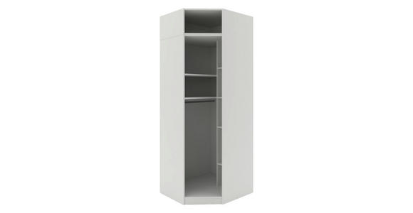 ECKSCHRANKKORPUS 91,1/242,2/91,1 cm - Weiß, KONVENTIONELL, Holzwerkstoff (91,1/242,2/91,1cm) - Hom`in