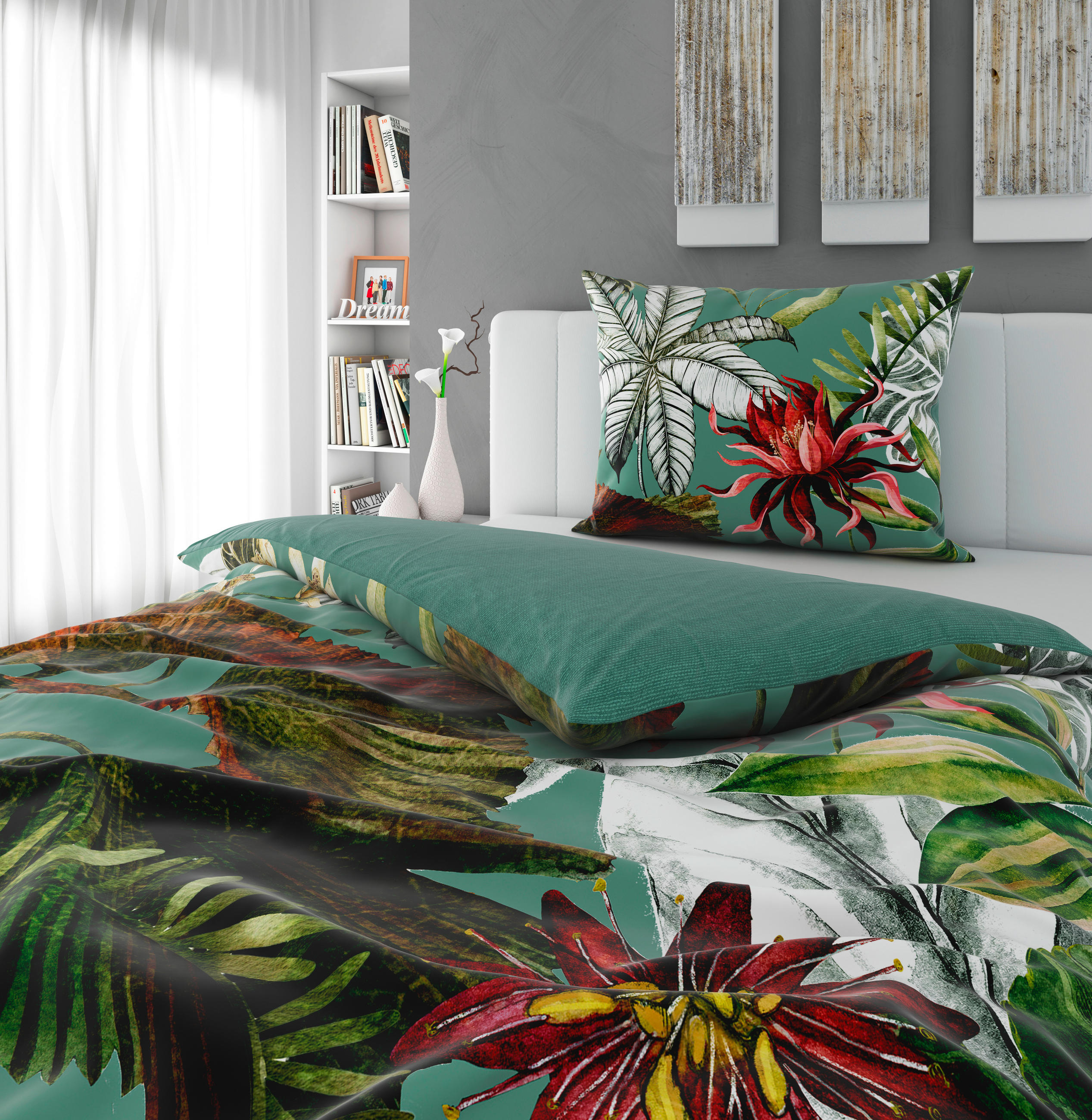 KÉTOLDALAS ÁGYNEMŰHUZAT 140/200 cm  - színes, Design, textil (140/200cm) - Novel