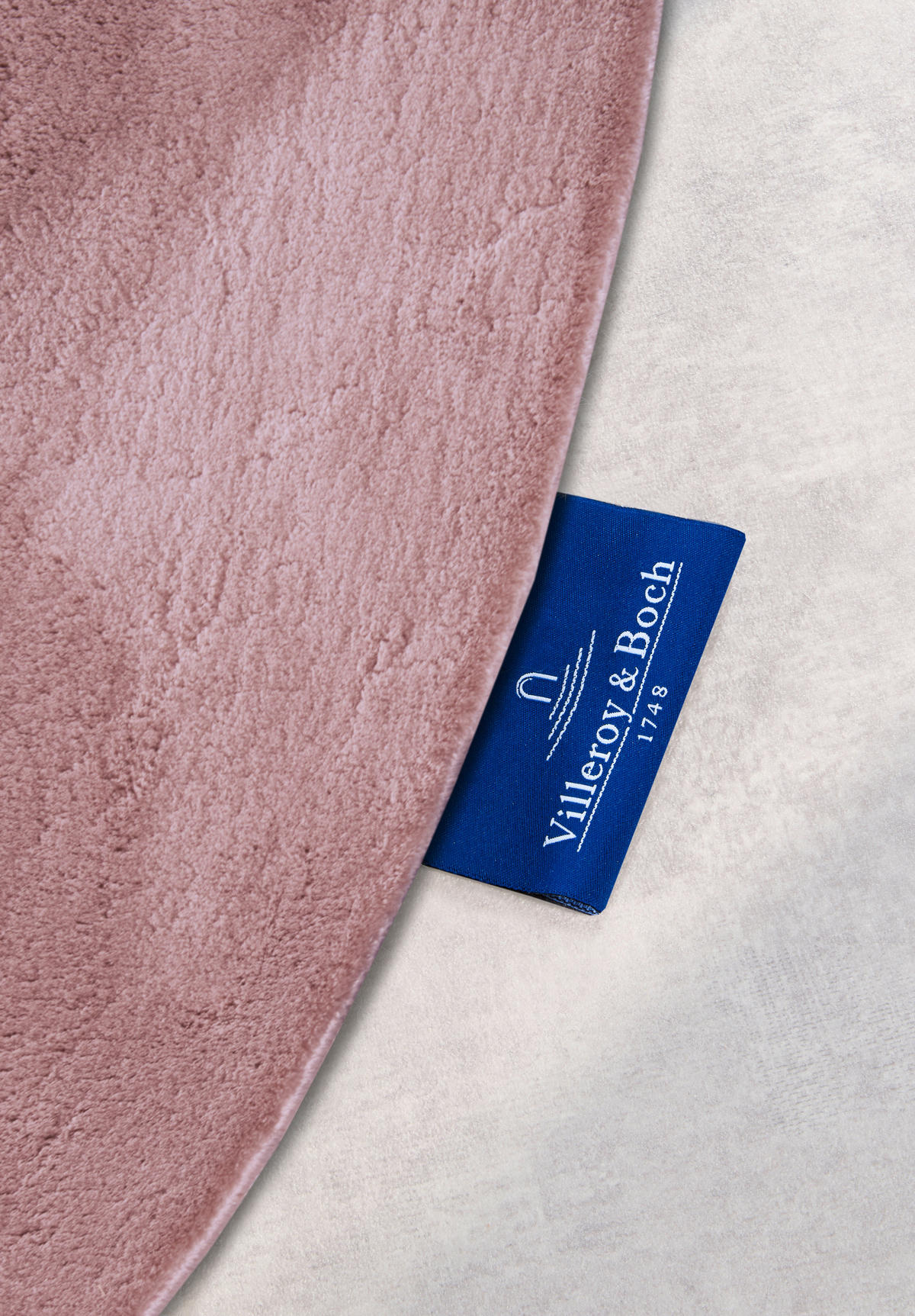 HOCHFLORTEPPICH 200 cm Kollektion 1899 Altrosa rund  - Altrosa, Design, Textil (200cm) - Villeroy & Boch