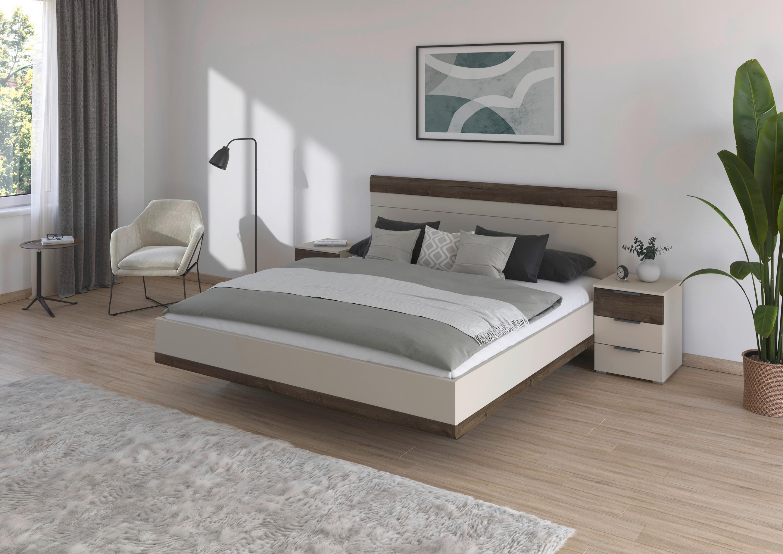 BETT - Champagner, Trend (180/200cm)