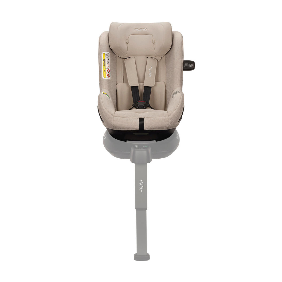 REBOARDER-KINDERSITZ TODL NEXT  - Sandfarben, Basics, Naturmaterialien/Kunststoff (48/43/74cm) - Nuna