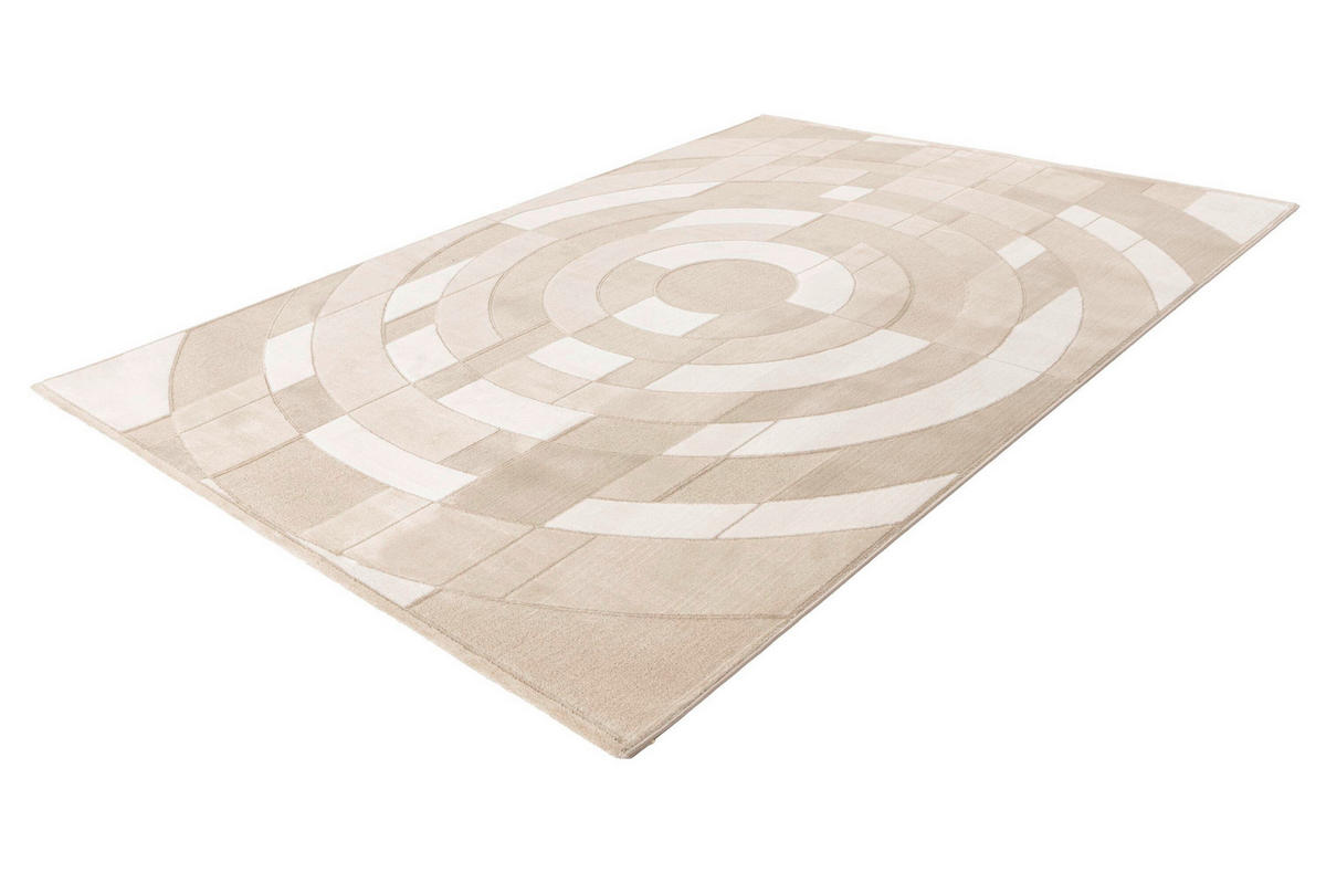WEBTEPPICH 80/150 cm Bergamo Beige  - Beige, Design, Textil (80/150cm) - Batucci