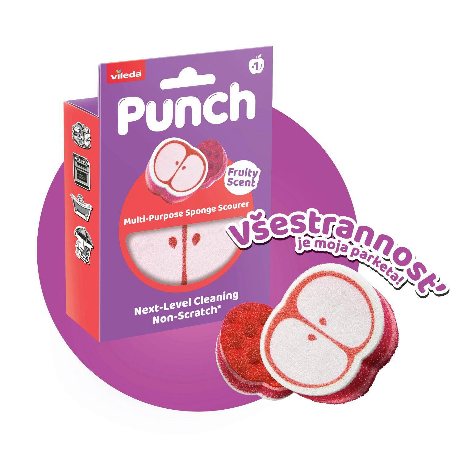 Houbička APPLE PUNCH - Basics - Vileda