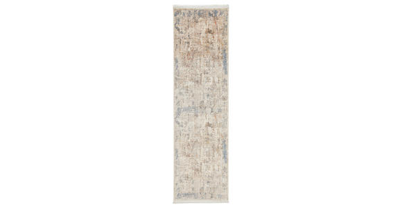 LÄUFER 70/240 cm Samarkand  - Blau/Beige, LIFESTYLE, Textil (70/240cm) - Novel