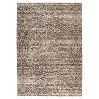 KOBEREC TKANÝ NA PLOCHO, 160/230 cm, béžová - béžová, Konvenční, textil (160/230cm)