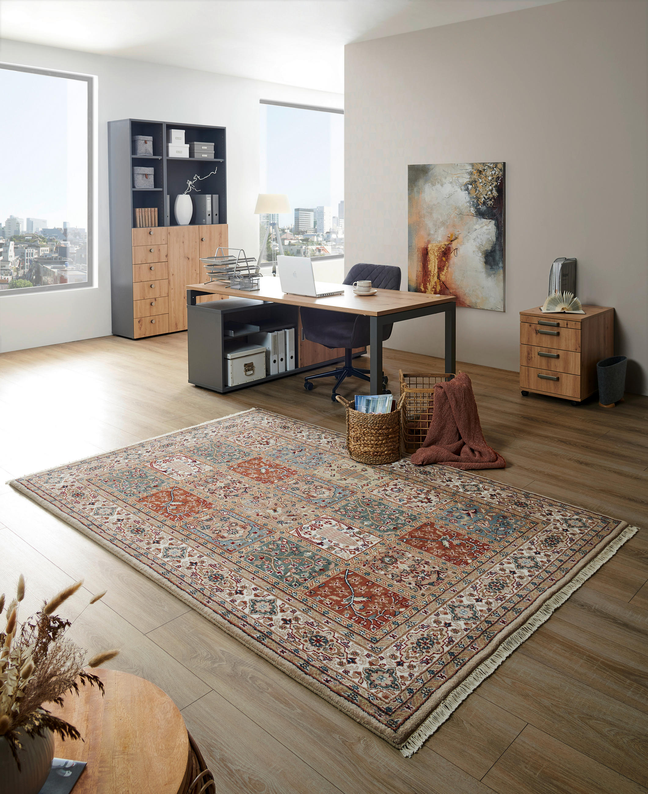 ORIENTTEPPICH 90/160 cm Bachtiar Ganga  - Beige, Lifestyle, Textil (90/160cm) - Cazaris