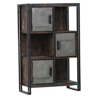 KOMMODE  in 90/140/40 cm  - Braun, Design, Holz/Metall (90/140/40cm)
