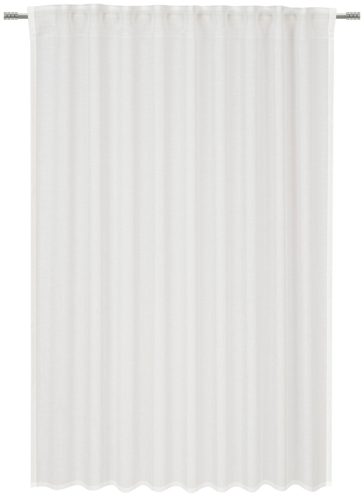 KOMBINIRANA ZAVESA  prosojno   140/160 cm  - krem barve, Basics, tekstil (140/160cm) - Esposa