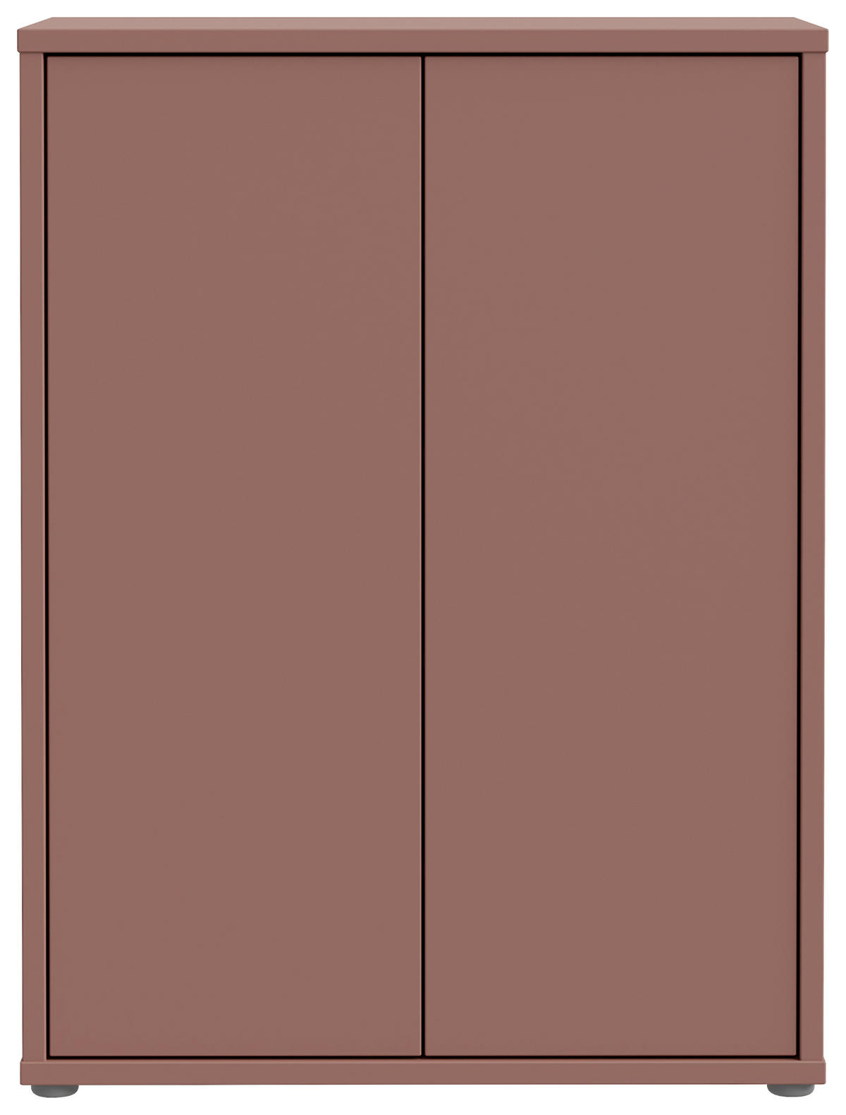 SCHUHSCHRANK Alice Springs  in 74,5/99,1/34,9 cm  - Terracotta/Grau, MODERN, Holzwerkstoff/Kunststoff (74,5/99,1/34,9cm) - Xora