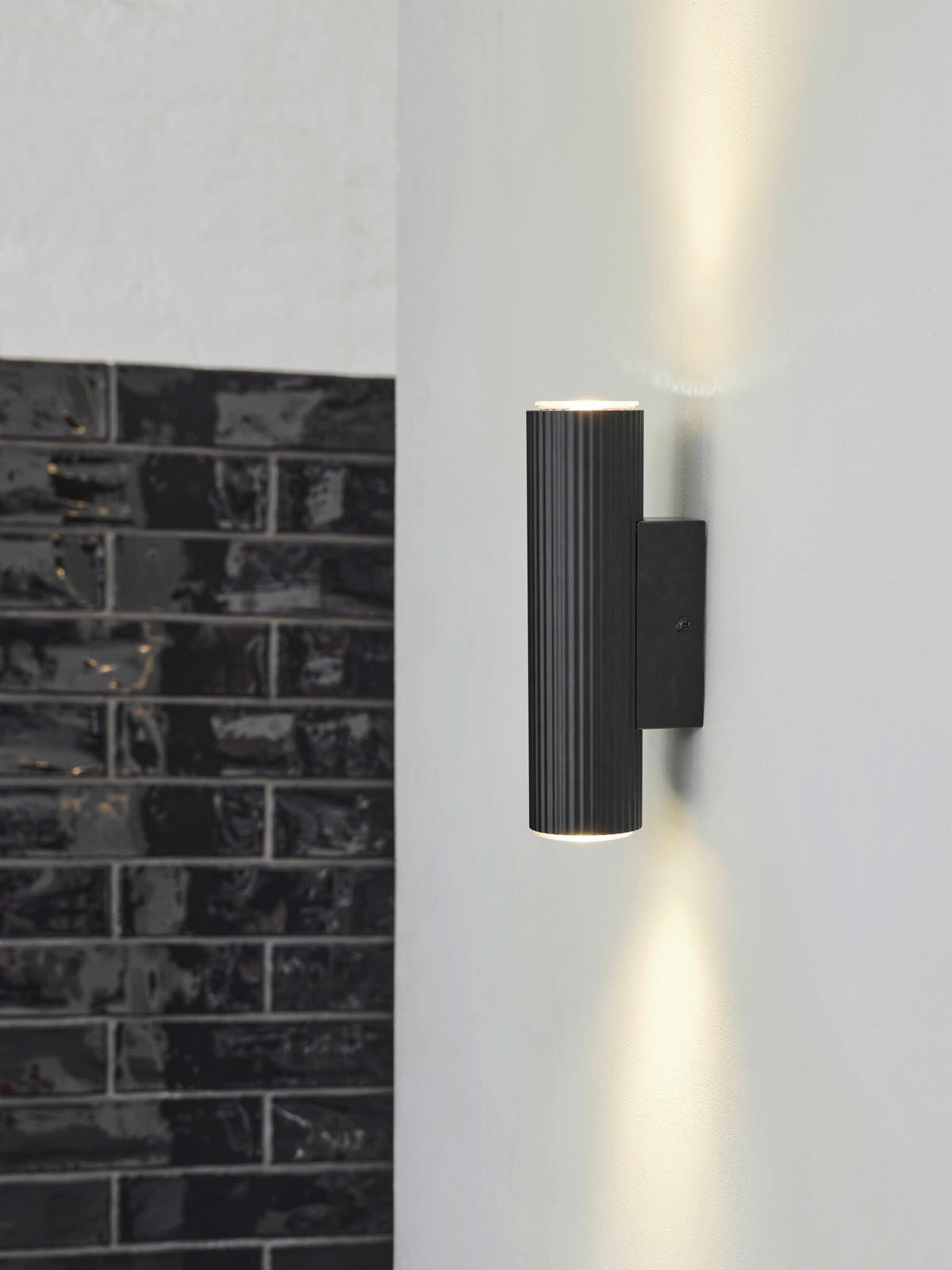 WANDLEUCHTE 5.5/8.5/20 cm   - Basics, Metall (5.5/8.5/20cm) - Osram