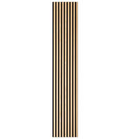 AKUSTIKPANEEL Economico Eichefarben {item.attr('912-5560),[ ]}240/38/1,65 cm  - Eichefarben, Basics, Holzwerkstoff/Kunststoff (240/38/1,65cm)