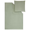 BETTWÄSCHE Makosatin 155/220 cm  - Salbeigrün, Basics, Textil (155/220cm) - Bugatti
