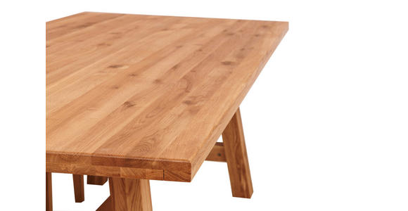 ESSTISCH Wildeiche rechteckig   - Wildeiche, ROMANTIK / LANDHAUS, Holz (240/100/75cm) - Linea Natura