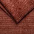 SCHLAFSOFA mit Liegefunktion, Rücken echt Chenille Terracotta - Terracotta/Schwarz, KONVENTIONELL, Holz/Textil (212/97/105cm) - Carryhome