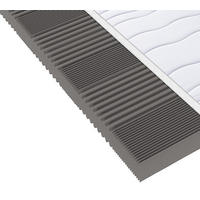 KOMFORTSCHAUMMATRATZE 80/200 cm Höhe ca. 18 cm 7 -Zonen - Weiß, Basics, Textil (80/200cm) - Xora
