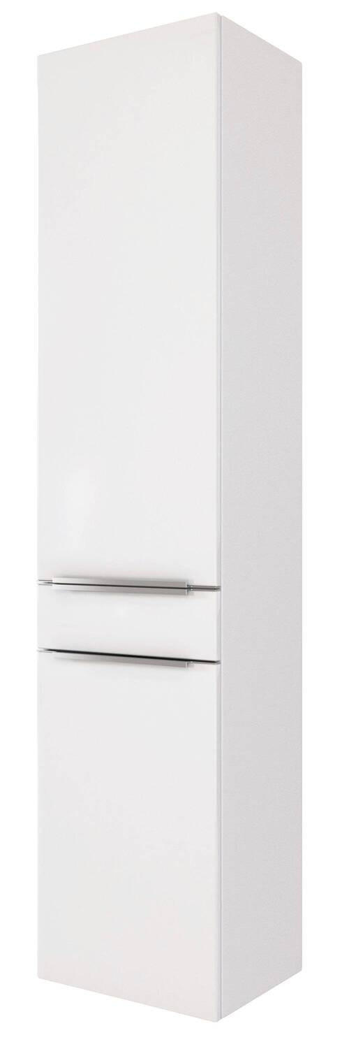 HOCHSCHRANK 40/180/35 cm  - Edelstahlfarben/Silberfarben, KONVENTIONELL, Holzwerkstoff/Kunststoff (40/180/35cm) - Xora