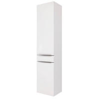 HOCHSCHRANK 40/180/35 cm  - Edelstahlfarben/Silberfarben, KONVENTIONELL, Holzwerkstoff/Kunststoff (40/180/35cm) - Xora