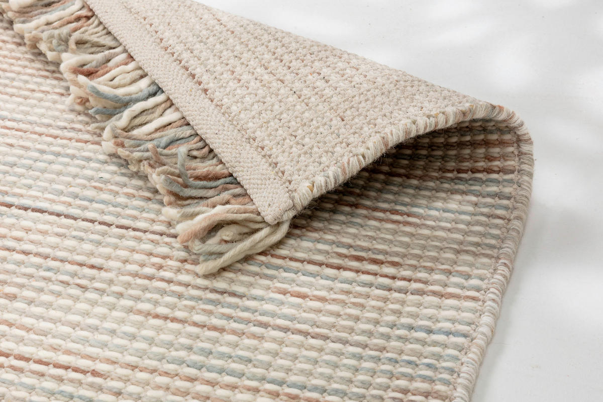 HANDWEBTEPPICH 170/240 cm Arina Beige  - Beige, Basics, Textil (170/240cm) - Schöner Wohnen