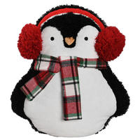 DEKORAČNÝ VANKÚŠ 43/49 cm - čierna/biela, Lifestyle, textil (43/49cm) - X-Mas