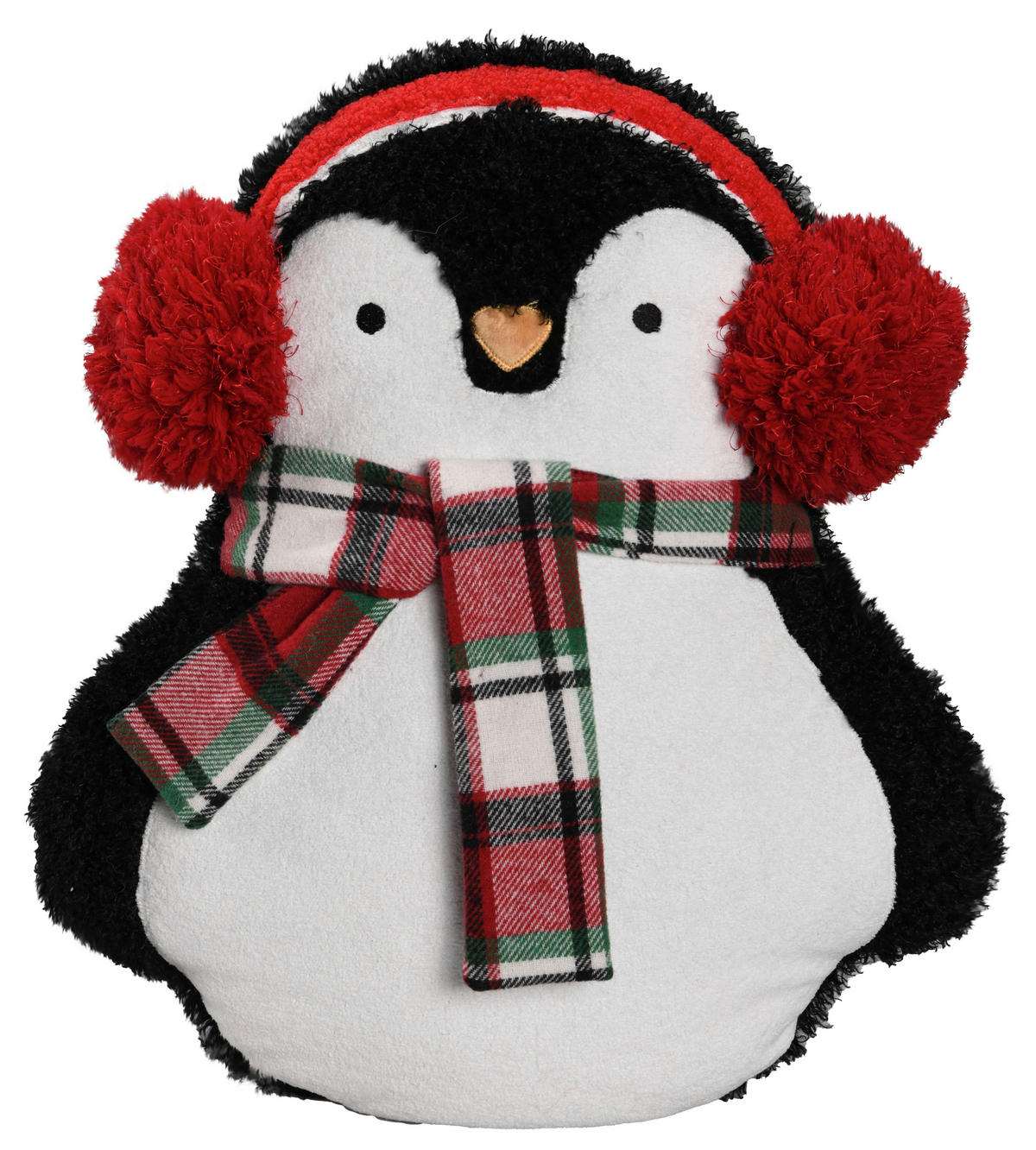 DEKORAČNÝ VANKÚŠ 43/49 cm - čierna/biela, Lifestyle, textil (43/49cm) - X-Mas