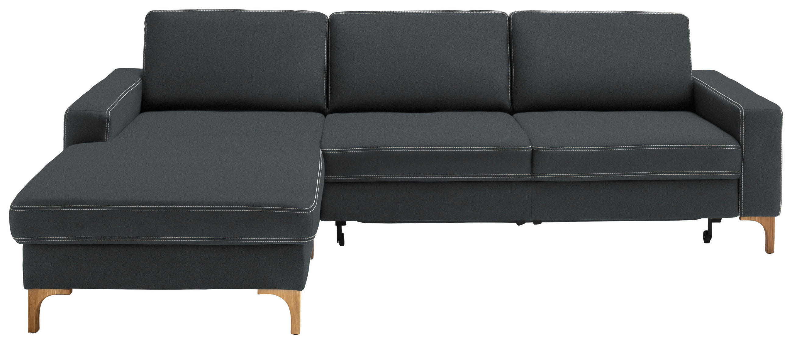 ECKSOFA in Mikrofaser Grau  - Beige/Grau, Design, Textil (185/278cm) - Pure Home Lifestyle