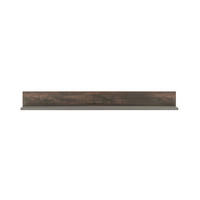 WANDBOARD Anthrazit, Eichefarben  - Eichefarben/Anthrazit, Design, Holzwerkstoff (152/17/20cm) - MID.YOU
