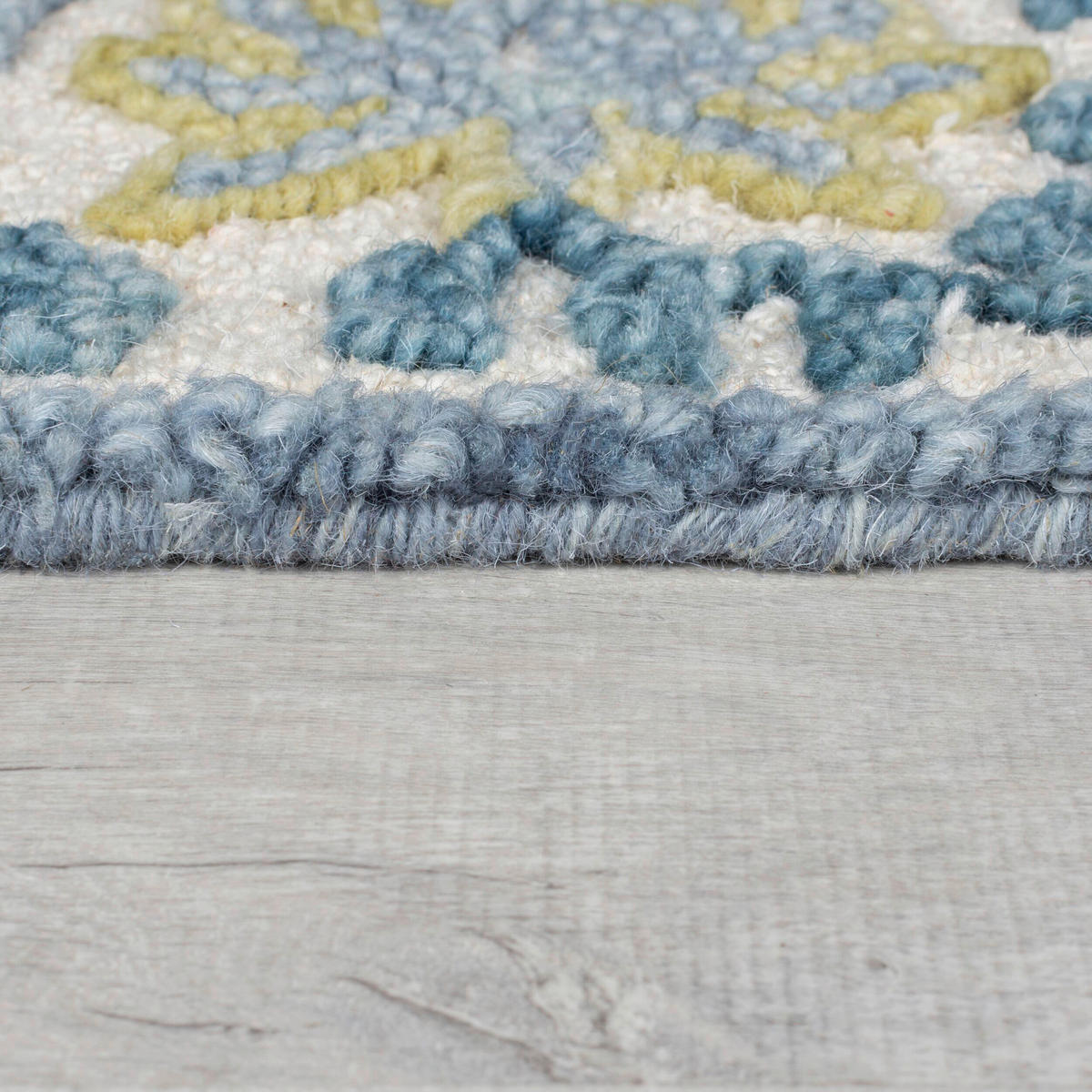 WOLLTEPPICH 200/290 cm Blau  - Blau, MODERN, Textil (200/290cm) - Xora