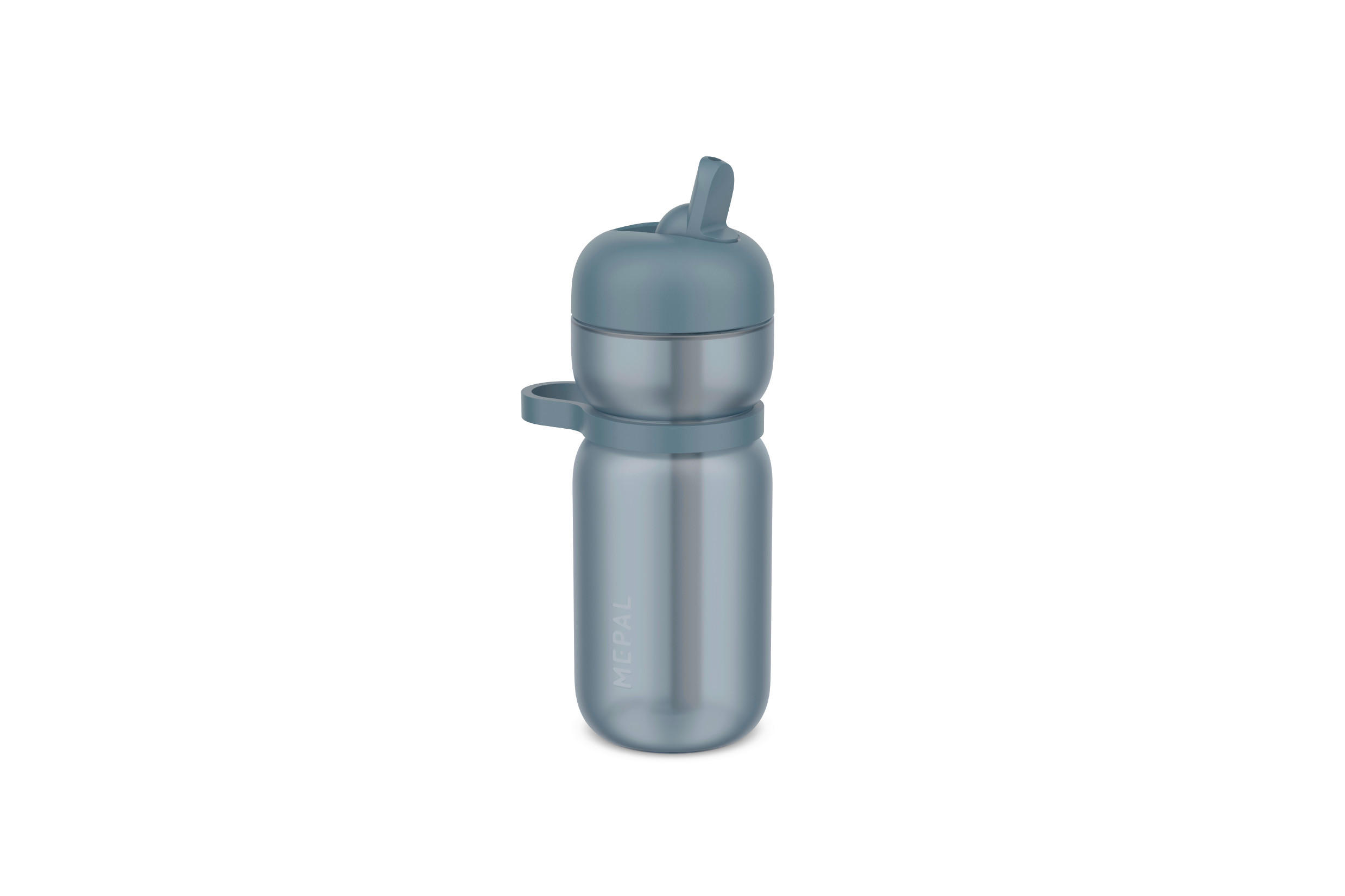 UNIVERSALFLASCHE Flip Sport  - Pastellblau, KONVENTIONELL, Kunststoff (10/7,5/20,4cm) - Mepal