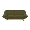 3-SITZER-SOFA in Chenille Olivgrün  - Olivgrün, Design, Textil (223/87/96cm) - MID.YOU