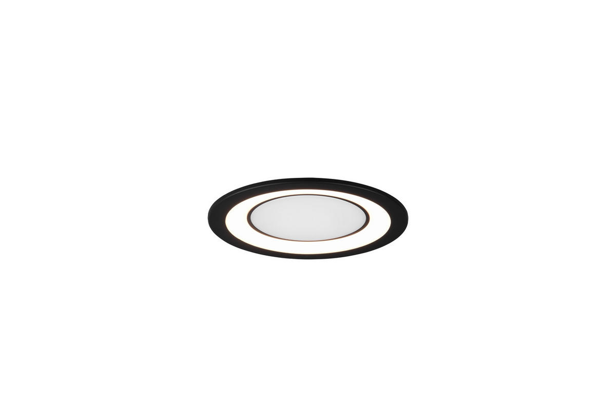 LED-EINBAUSPOT CORE 14,8/3,3 cm   - Schwarz, Basics, Kunststoff (14,8/3,3cm) - Trio Leuchten