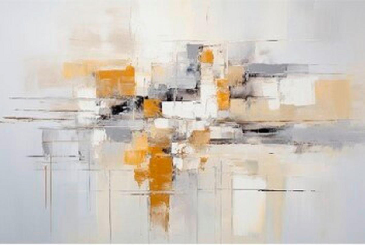 ALUMINIUMBILD Abstraktes  - Multicolor, Basics, Metall (120/80/2cm) - Euroart