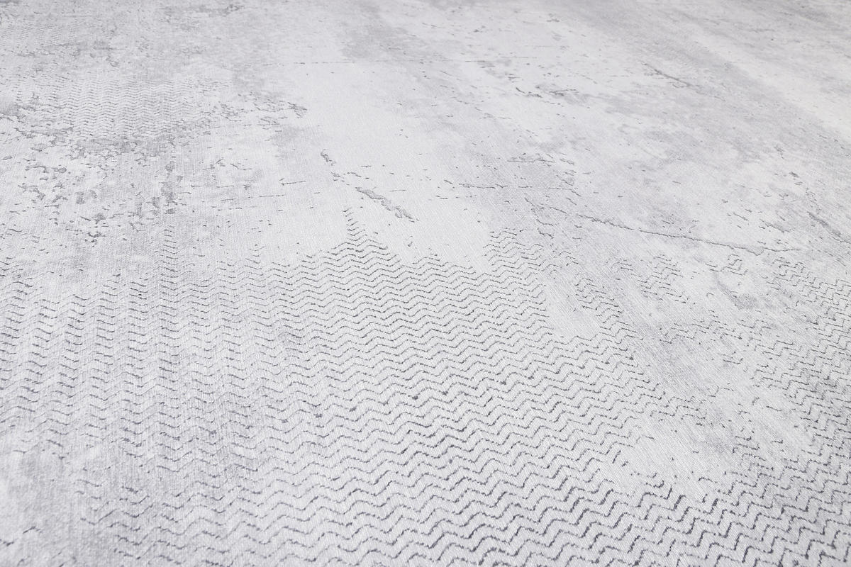 WEBTEPPICH 80/150 cm Radiate Grau  - Grau, Design, Textil (80/150cm) - WECON HOME