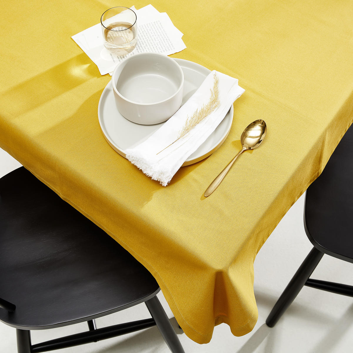 TISCHDECKE Panama 100/100 cm  - Basics, Textil (100/100cm) - Bio:Vio
